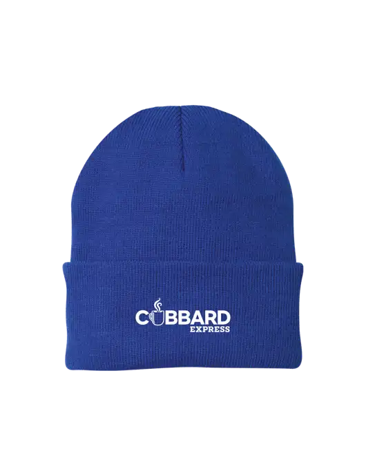 Royal Knit Cap w/Cubbard Express Logo