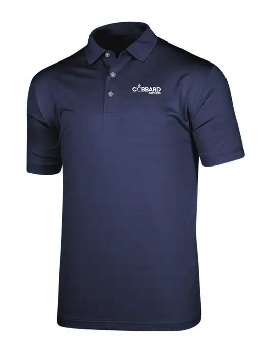 Callaway Vibrant Navy Ventilated Polo w/Cubbard Express Logo