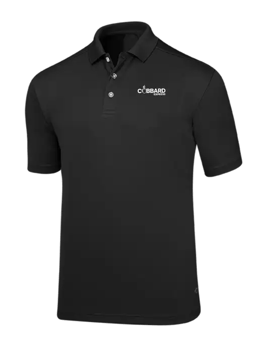 Callaway Core Black Performance Polo w/Cubbard Express Logo