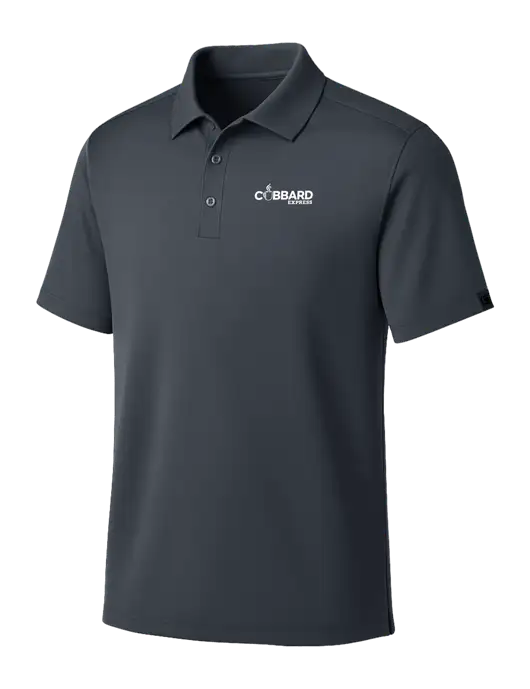 OGIO Dark Grey Framework Polo w/Cubbard Express Logo