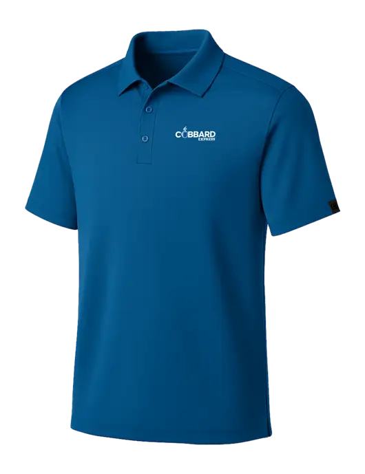 OGIO Royal Blue Framework Polo w/Cubbard Express Logo