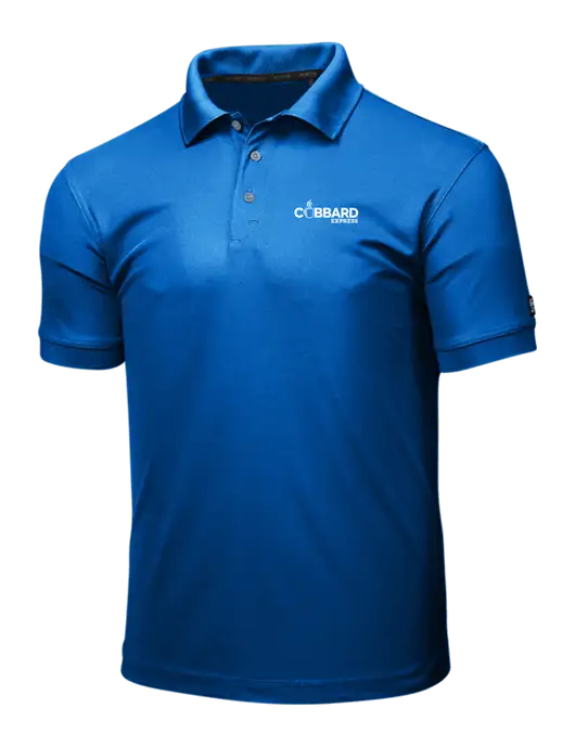 OGIO Royal Blue Caliber 2.0 Polo w/Cubbard Express Logo