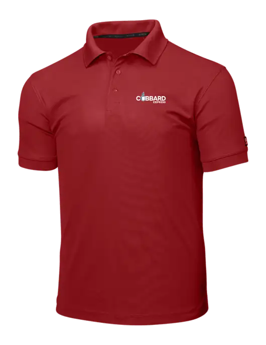 OGIO Red Caliber 2.0 Polo w/Cubbard Express Logo