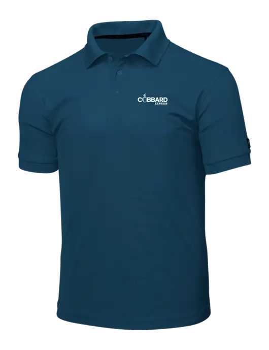 OGIO Light Navy Caliber 2.0 Polo w/Cubbard Express Logo