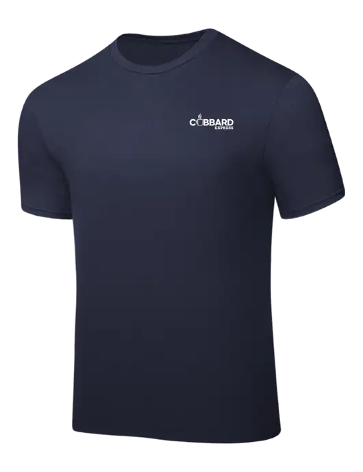 Navy PosiCharge Competitor Tee w/Cubbard Express Logo