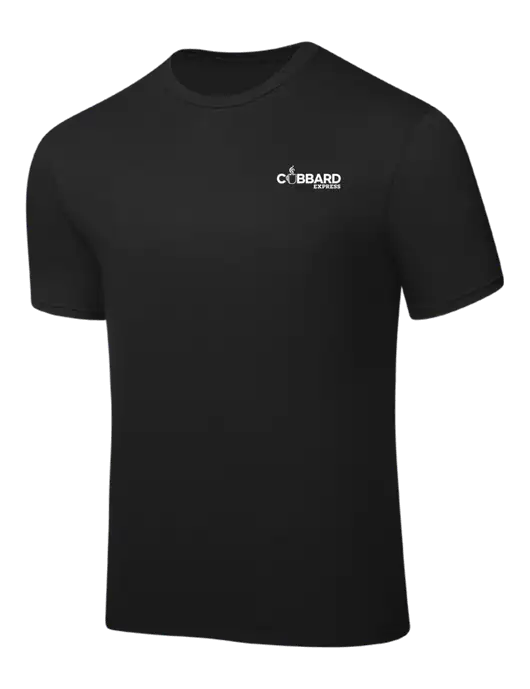 Black PosiCharge Competitor Tee w/Cubbard Express Logo