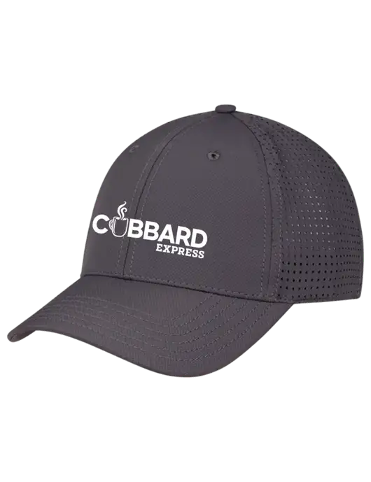 Charcoal Performance Stretchable Cap Hook & Loop w/Cubbard Express Logo