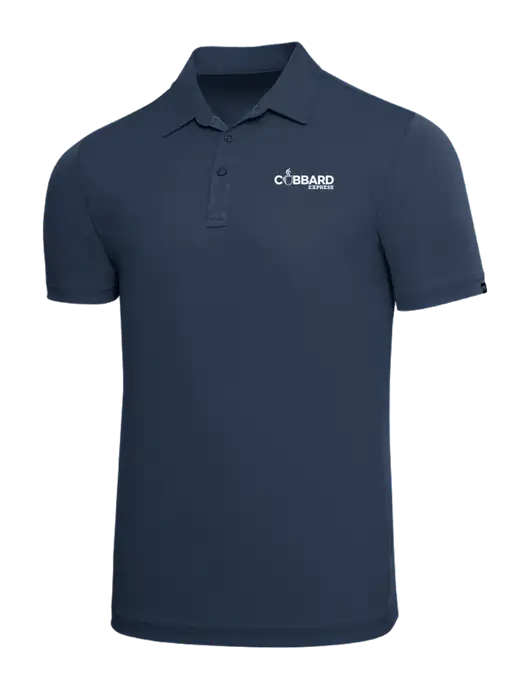 TravisMathew Navy Solid Oceanside Polo w/Cubbard Express Logo