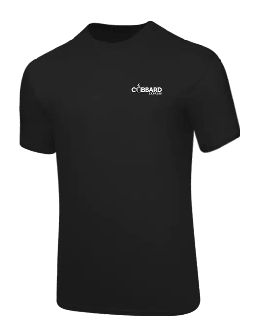 Core Blend Black T-Shirt w/Cubbard Express Logo