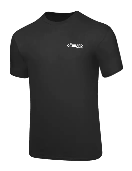 Core Blend Charcoal Grey T-Shirt w/Cubbard Express Logo