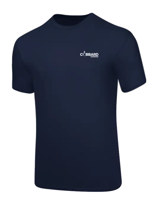 Core Blend Navy T-Shirt w/Cubbard Express Logo