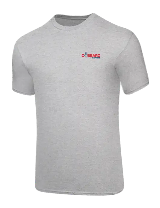 Core Blend Light Grey Heather T-Shirt w/Cubbard Express Logo