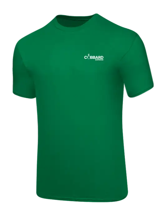 Core Blend Kelly Green T-Shirt w/Cubbard Express Logo