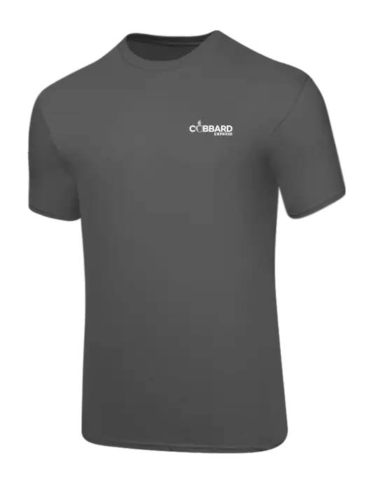 Core Blend Medium Grey T-Shirt w/Cubbard Express Logo