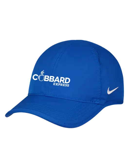 Nike Royal Featherlight Cap w/Cubbard Express Logo