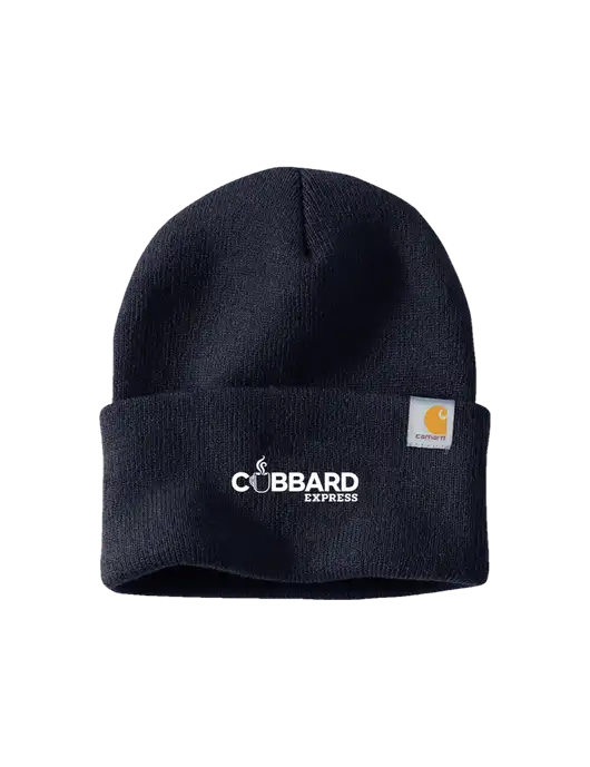 Carhartt Navy Watch Cap 2.0 w/Cubbard Express Logo