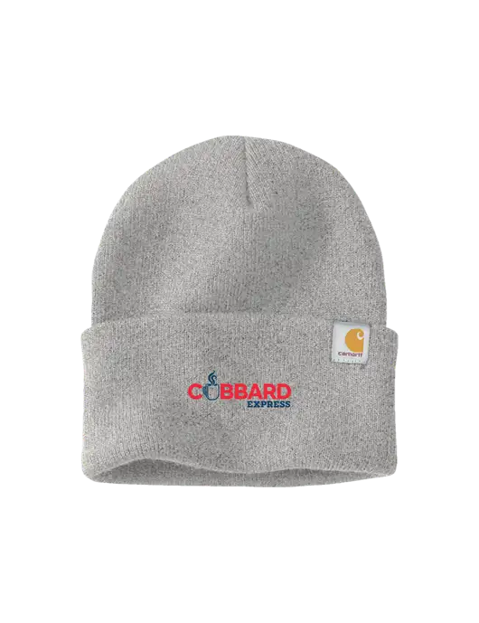 Carhartt Light Grey Heather Watch Cap 2.0 w/Cubbard Express Logo