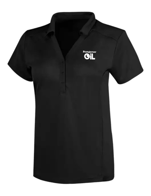 OGIO Blacktop Womens Framework Polo w/Bumgarner Oil Logo