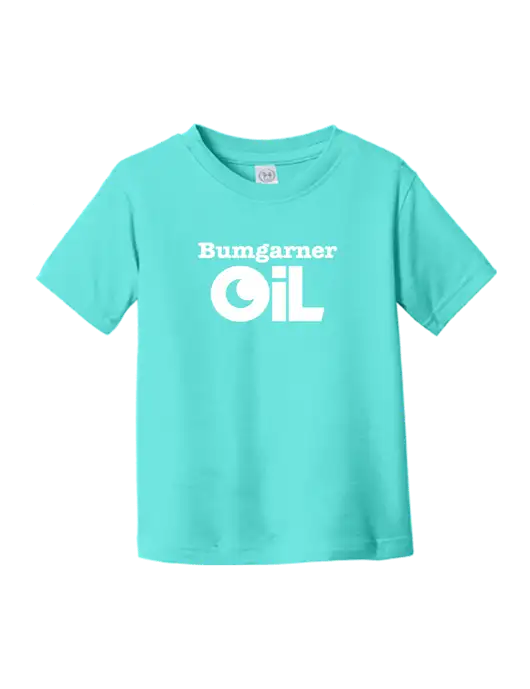 Rabbit Skins Carribean Toddler Fine Jersey Tee w/Bumgarner Oil Logo