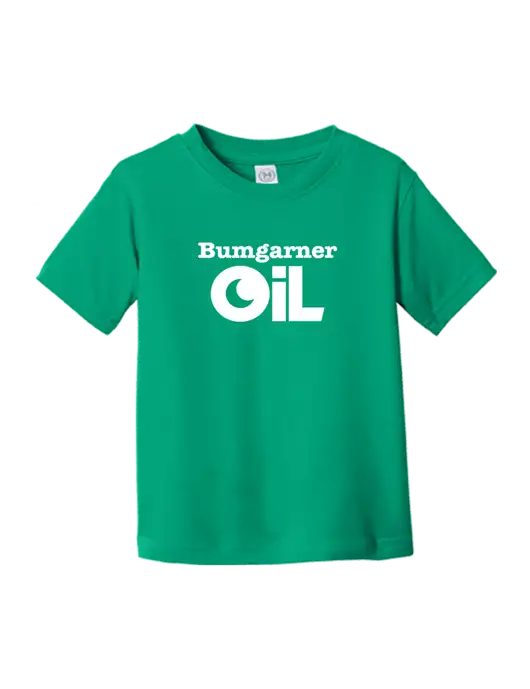 Rabbit Skins Kelly Toddler Fine Jersey Tee w/Bumgarner Oil Logo