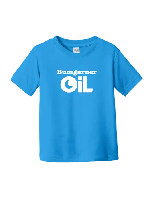 Rabbit Skins Cobalt Toddler Fine Jersey Tee w/Bumgarner Oil Logo