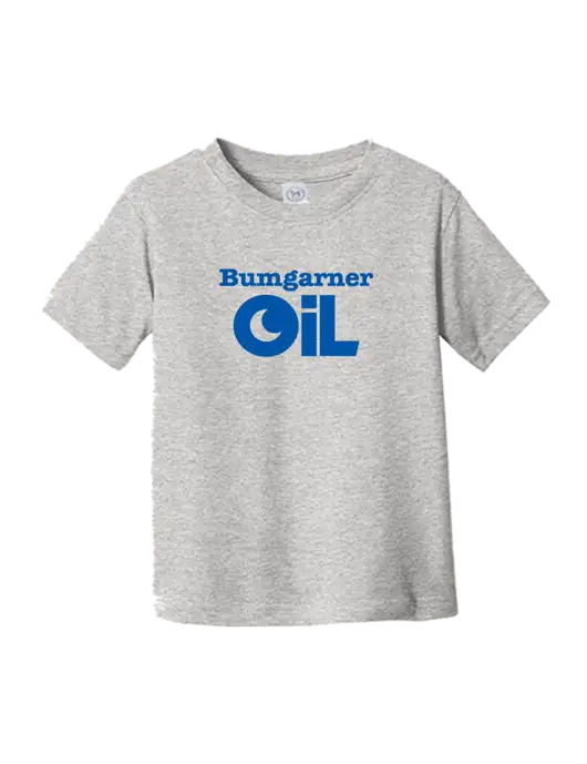 Rabbit Skins Light Grey Heather Toddler Fine Jersey Tee w/Bumgarner Oil Logo