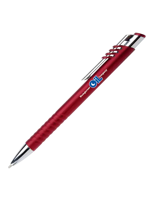 Schirhart Red Pen - Black Ink w/Bumgarner Oil Logo