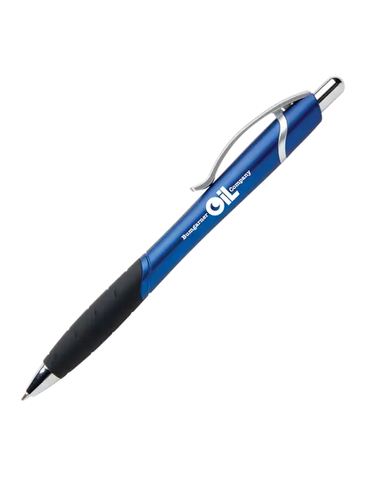 Summerhill Blue Pen - Black Ink w/Bumgarner Oil Logo