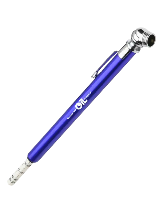 Quick View Royal Tire Gauge w/Bumgarner Oil Logo