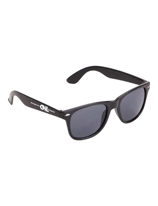 Daytona Black Sunglasses w/Bumgarner Oil Logo