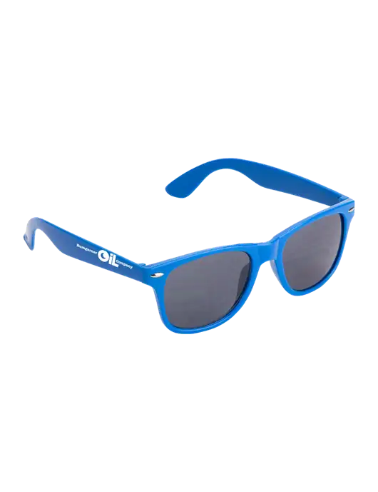 Daytona Blue Sunglasses w/Bumgarner Oil Logo