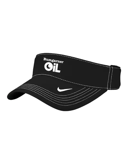 Nike Black Dri-FIT Ace Visor w/Bumgarner Oil Logo
