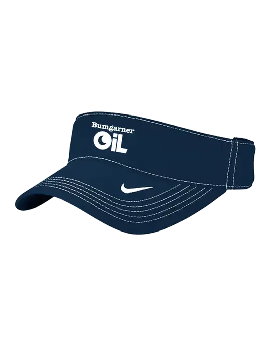 Nike Navy Dri-FIT Ace Visor w/Bumgarner Oil Logo