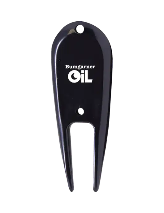 Black Divot Tool w/Bumgarner Oil Logo