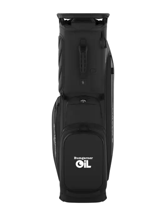 Callaway Fairway 14 Black Golf Bag w/Bumgarner Oil Logo