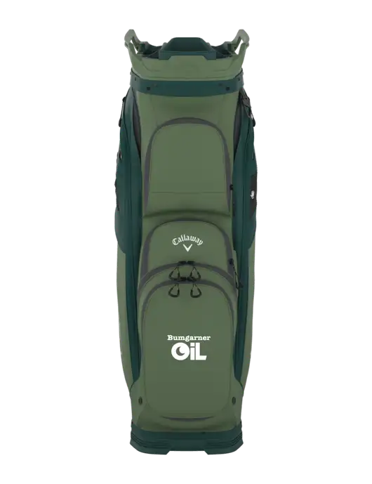 Callaway Org 14 Light Olive Golf Bag  w/Bumgarner Oil Logo