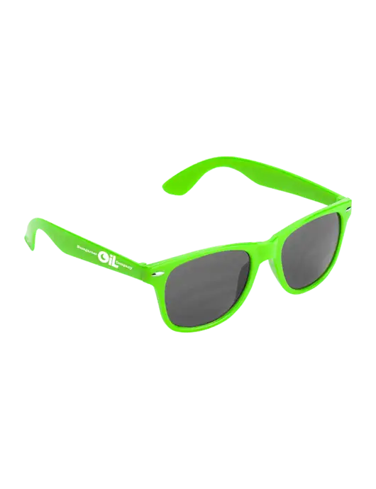 Daytona Light Green Sunglasses w/Bumgarner Oil Logo