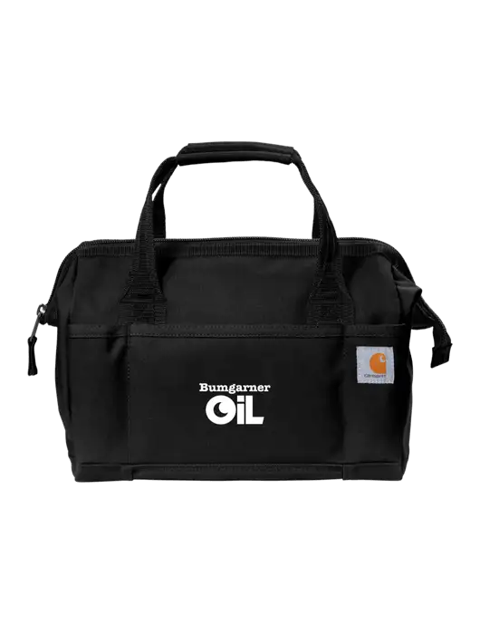 Carhartt Foundry Series 14” Black Tool Bag w/Bumgarner Oil Logo