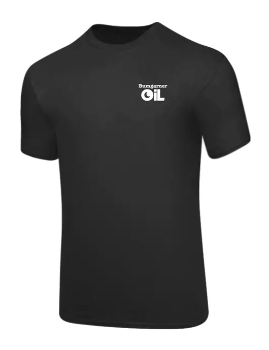 Core Blend Charcoal Grey T-Shirt w/Bumgarner Oil Logo
