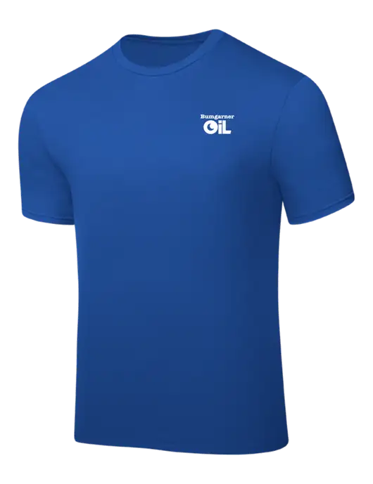 Royal PosiCharge Competitor Tee w/Bumgarner Oil Logo