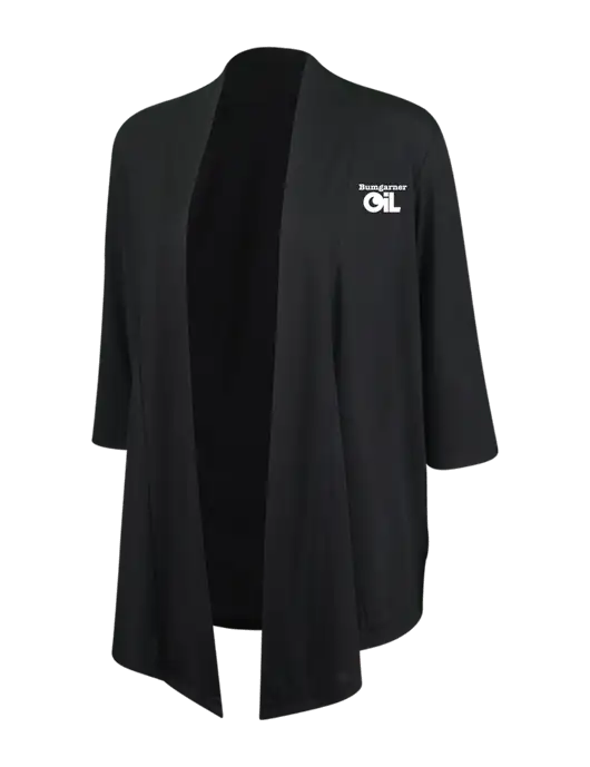 Black Womens Concept Shrug w/Bumgarner Oil Logo